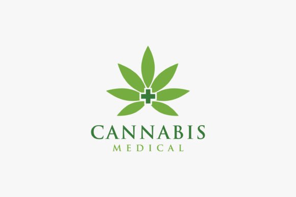 Minimalist Medical Cannabis Logo Graphics and Logos