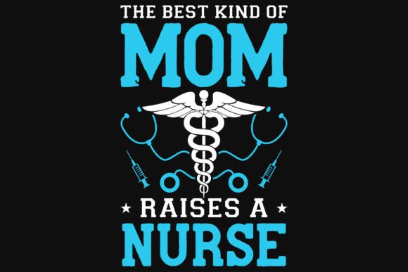 Mom Nurse Tshirt Design Graphics